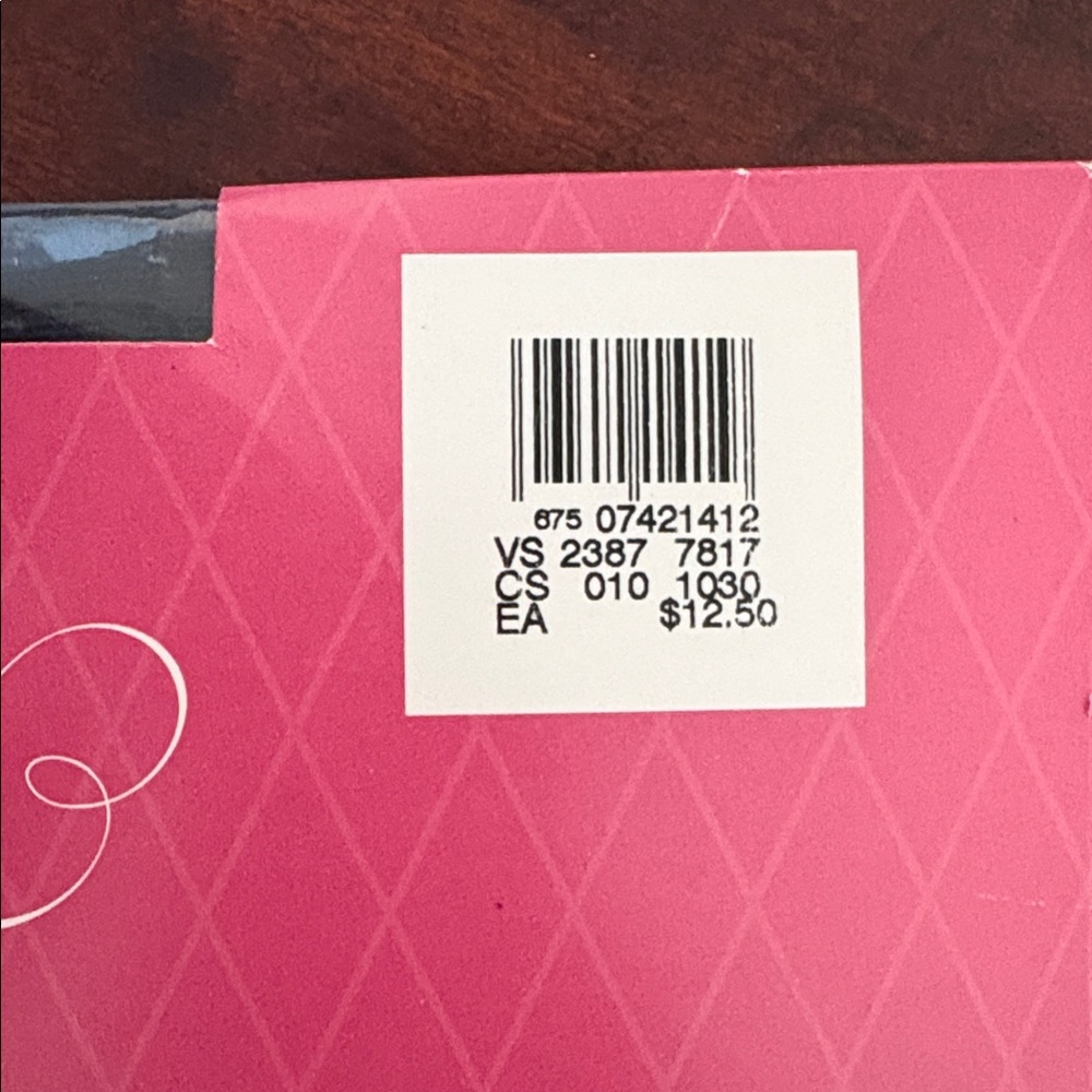 Victoria’s Secret Sexy Kitten Thigh High Stockings Black Sz. C Sheer Satin Band - Picture 4 of 4